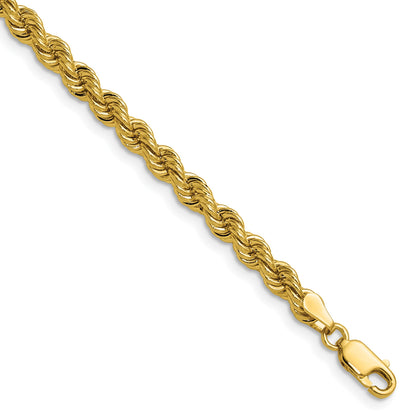 14k 4.2mm Solid Rope Chain