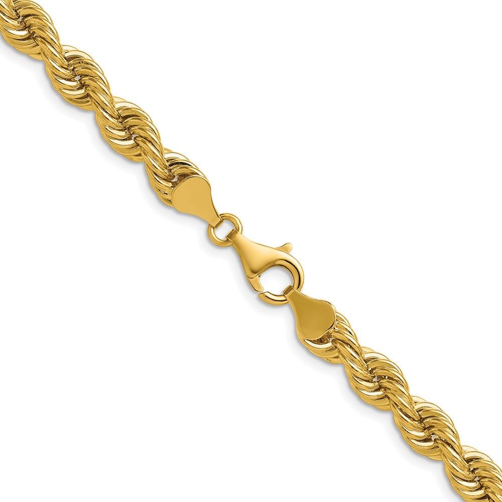 14k 6.7mm Regular Rope Chain