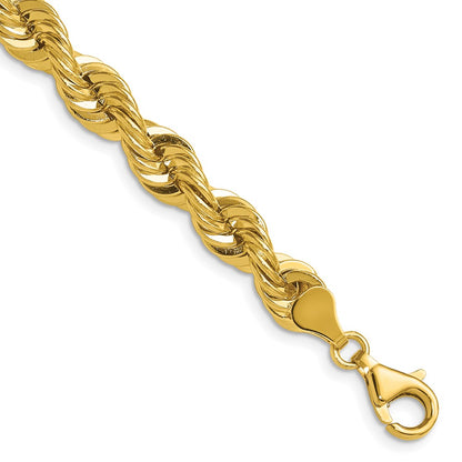 14k 7.5mm Regular Rope Chain