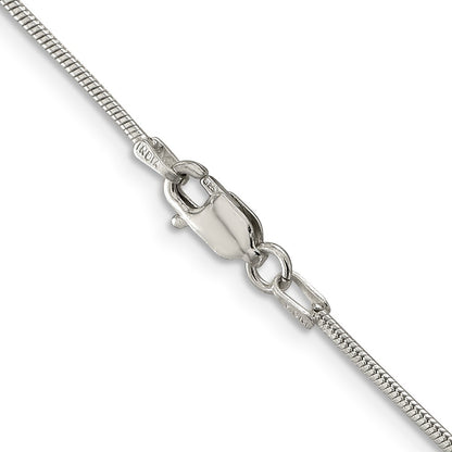 Sterling Silver 1.2mm Snake Chain Necklace
