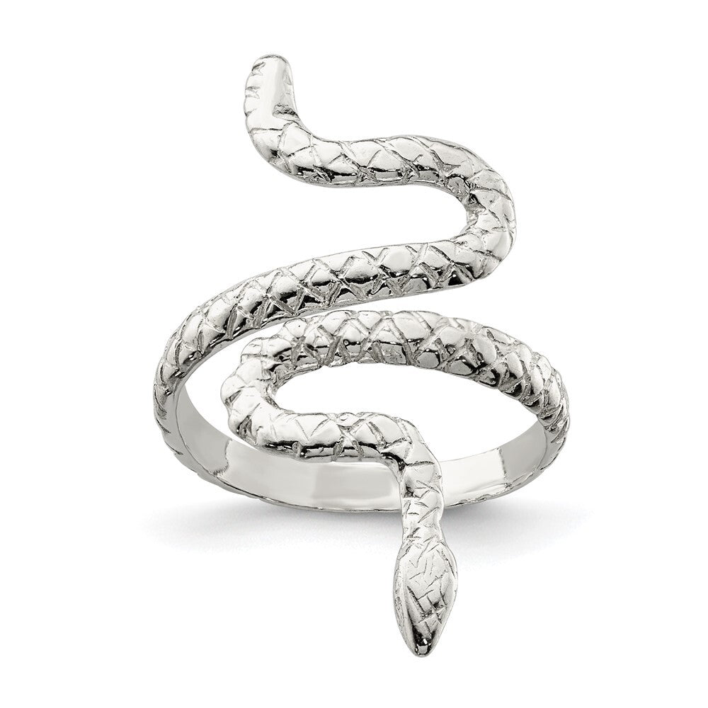 Sterling Silver Snake Ring Size 6