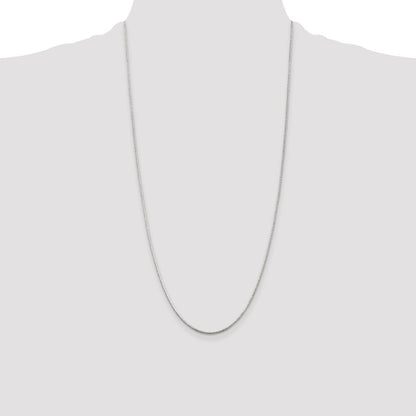Sterling Silver 1.2mm Round Snake Chain