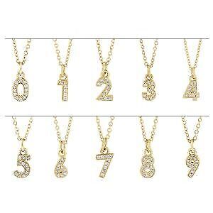 14k Yellow Gold Petite .04 CTW Natural Diamond Numeral 0 16-18" Necklace