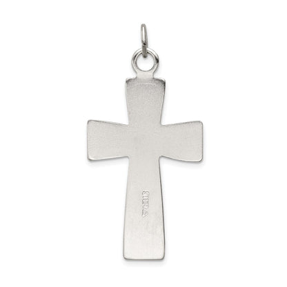 Sterling Silver INRI Crucifix Pendant Holiday Gift for Women
