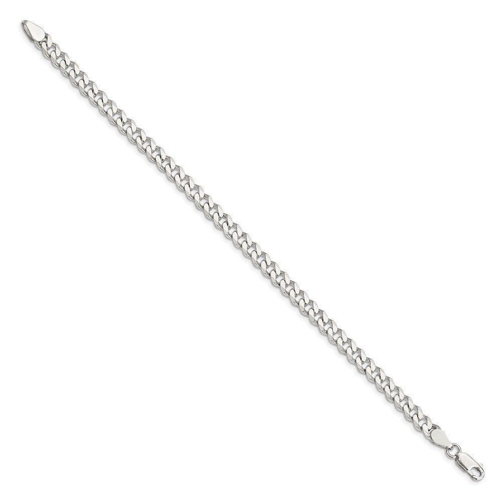 Sterling Silver 5.7mm Curb Chain Bracelet