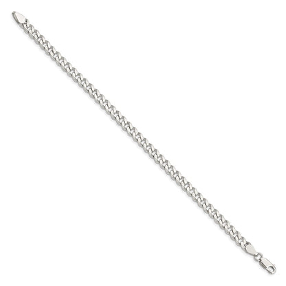 Sterling Silver 5.7mm Curb Chain Bracelet