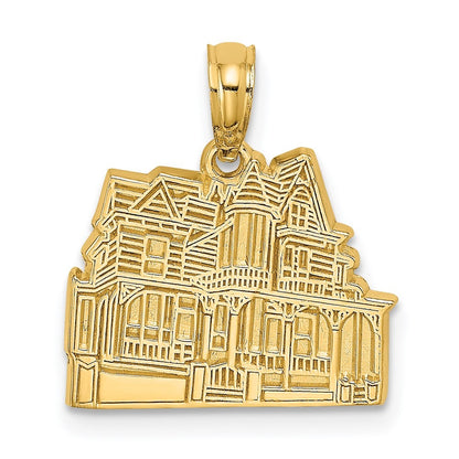 14k Yellow Gold DR. HENRY HUNT HOUSE - CAPE MAY, NJ Charm