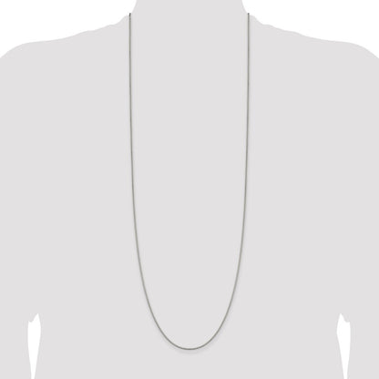Sterling Silver 1.5mm Box Chain