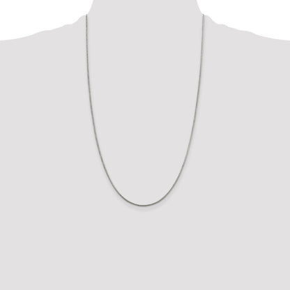 Sterling Silver 1.5mm Round Snake Chain