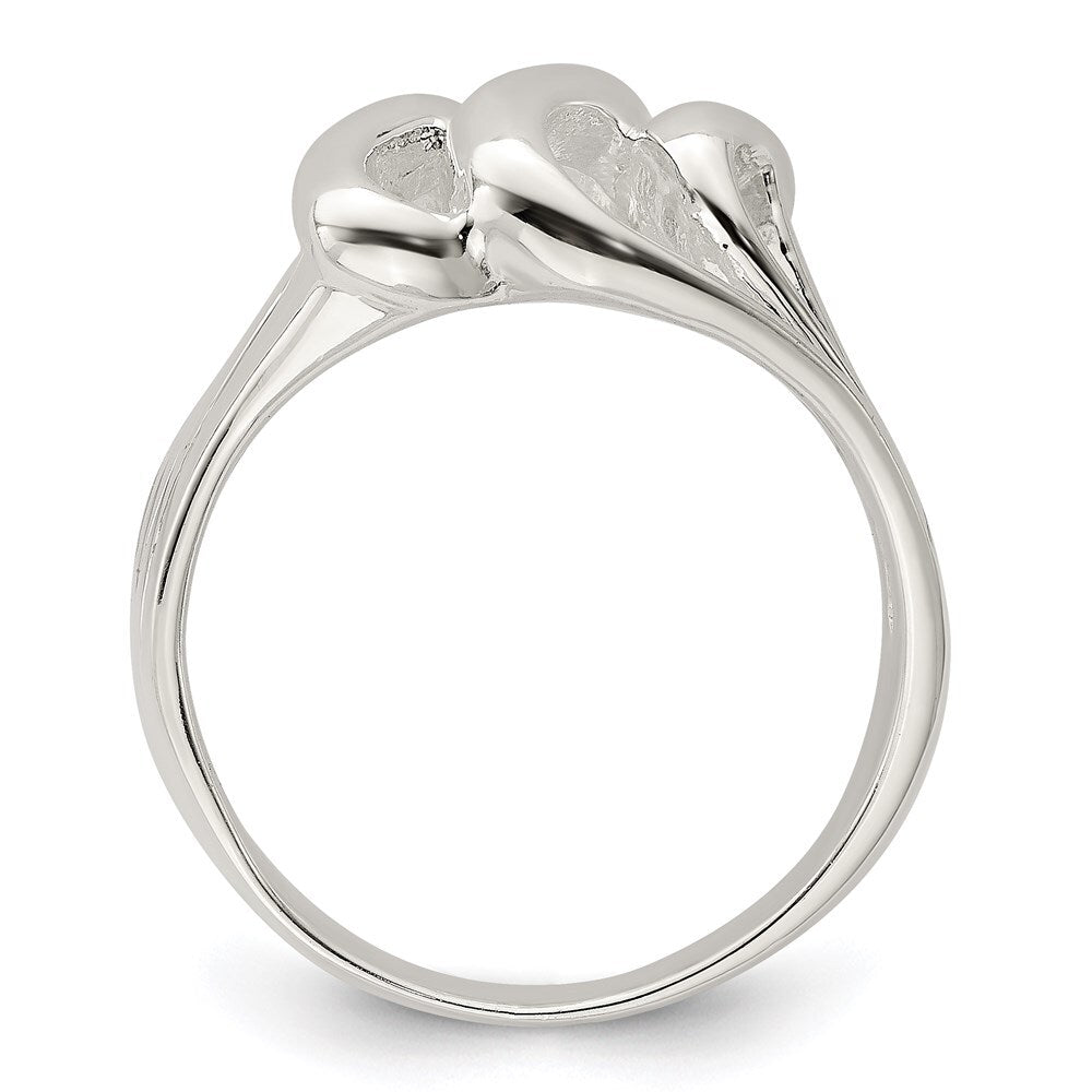 Sterling Silver Fancy Ring Size 6