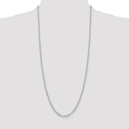 Sterling Silver 3.5mm Rolo Chain