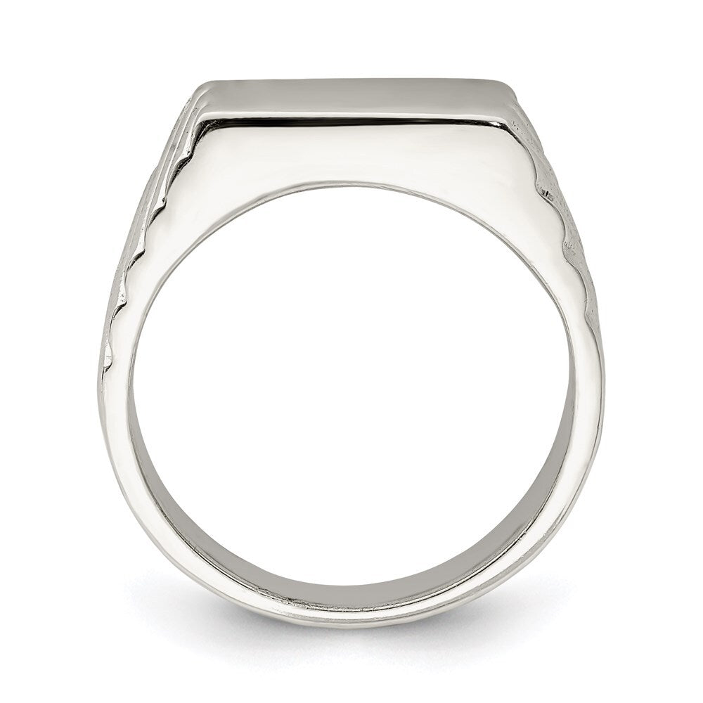 Sterling Silver Engagement Ring Size 6