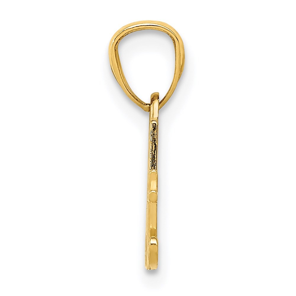 14k Yellow Gold #1 AUNT Pendant