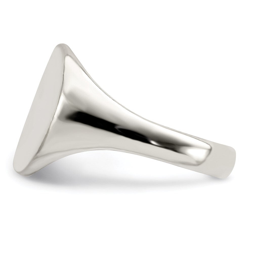 Sterling Silver Signet Ring Size 8