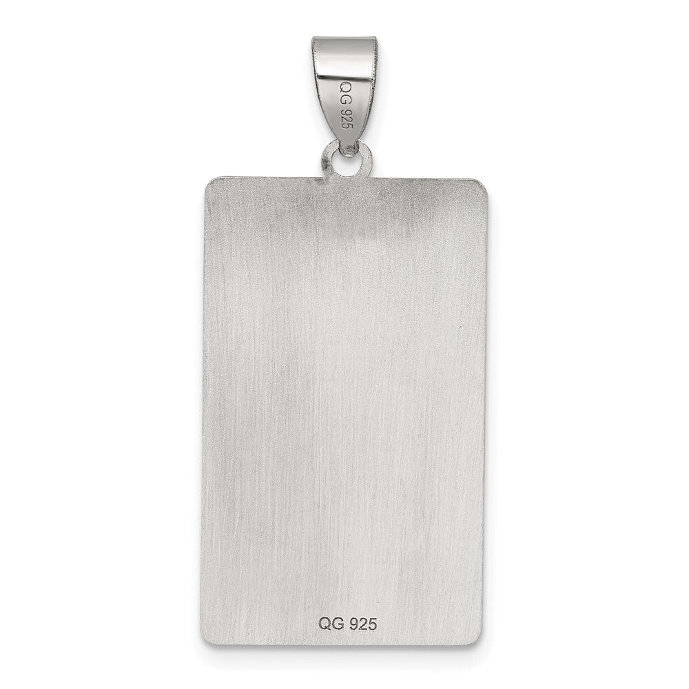 Sterling Silver The Hanged Man Tarot Card Pendant