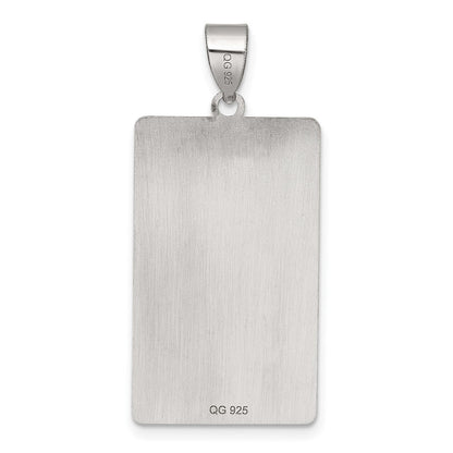 Sterling Silver The Hanged Man Tarot Card Pendant
