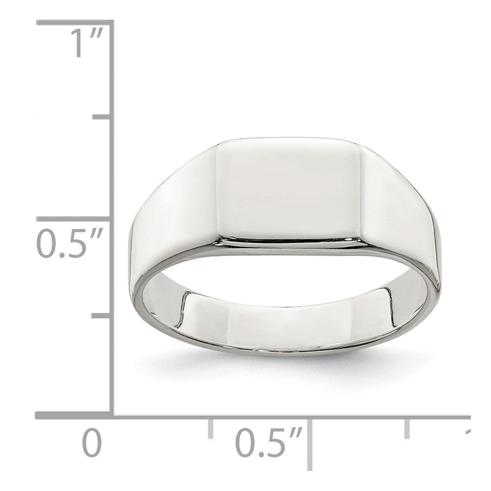 Sterling Silver Signet Ring Size 7