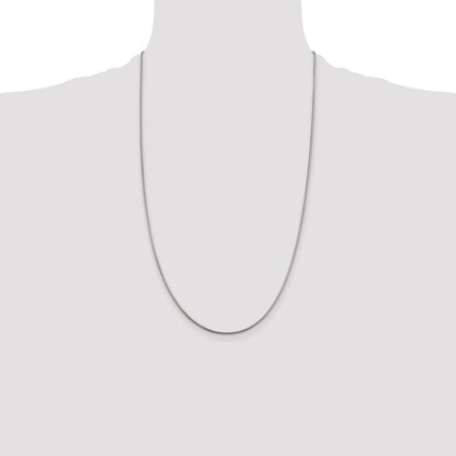 Sterling Silver 1.5mm Snake Chain