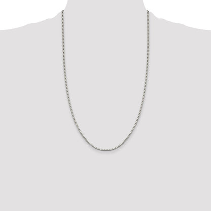 Sterling Silver 1.9mm Box Chain