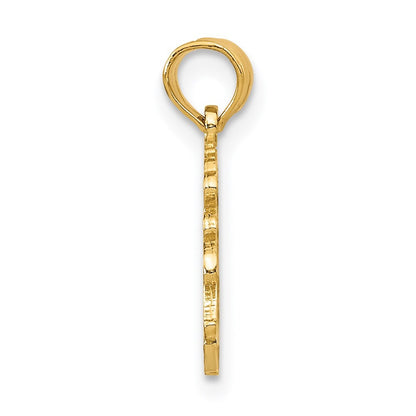 14k Yellow Gold LAS VEGAS Charm