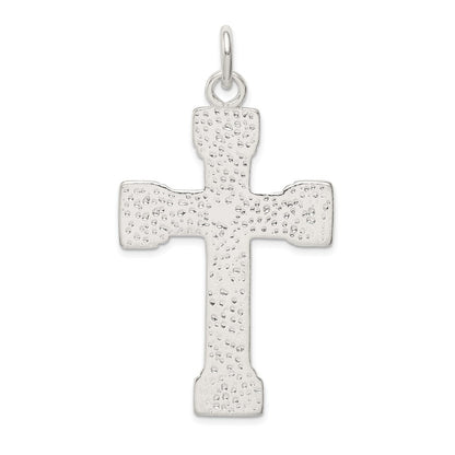 Sterling Silver Latin Crucifix Pendant Holiday Gift for Women