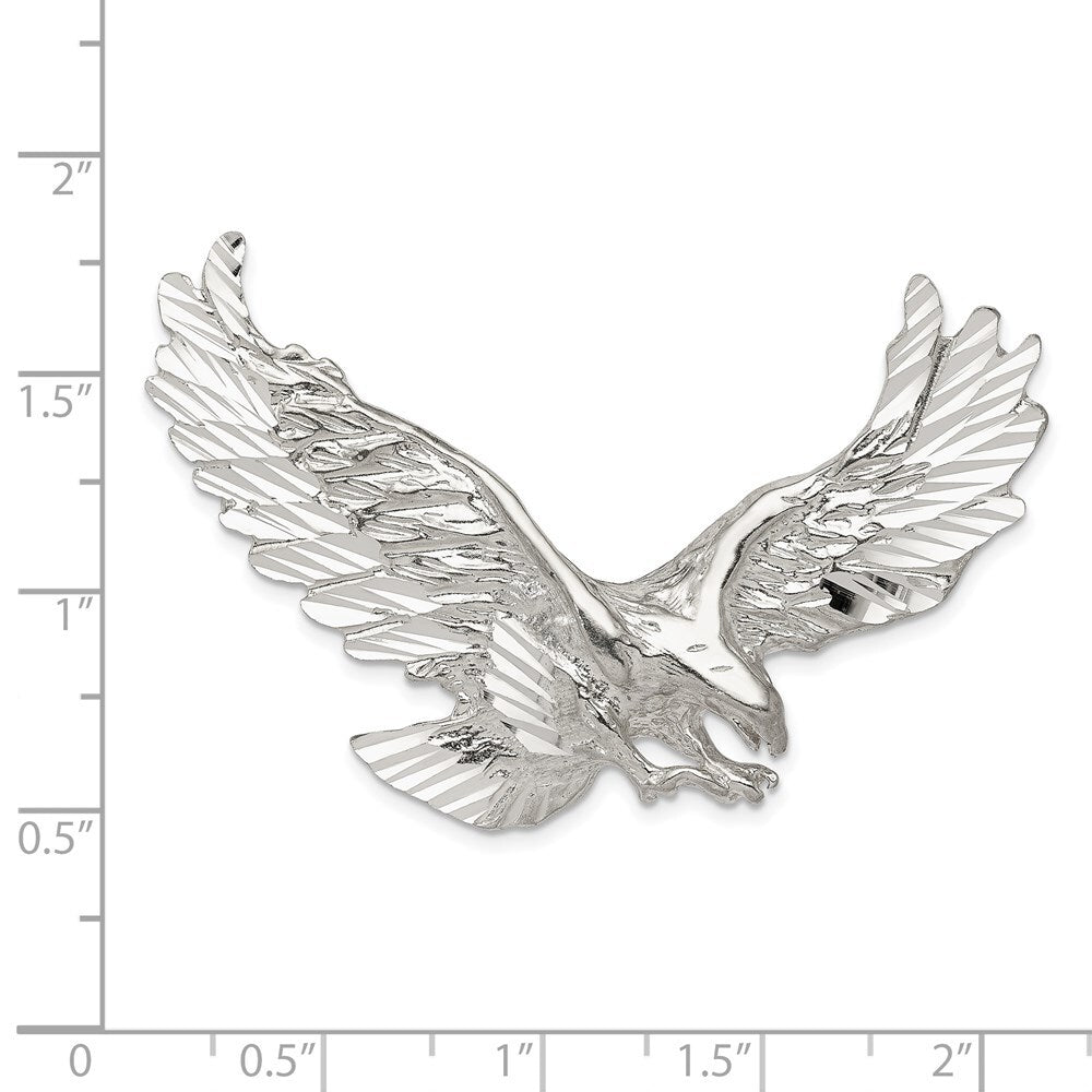 Sterling Silver Eagle Pendant Holiday Gift for Women