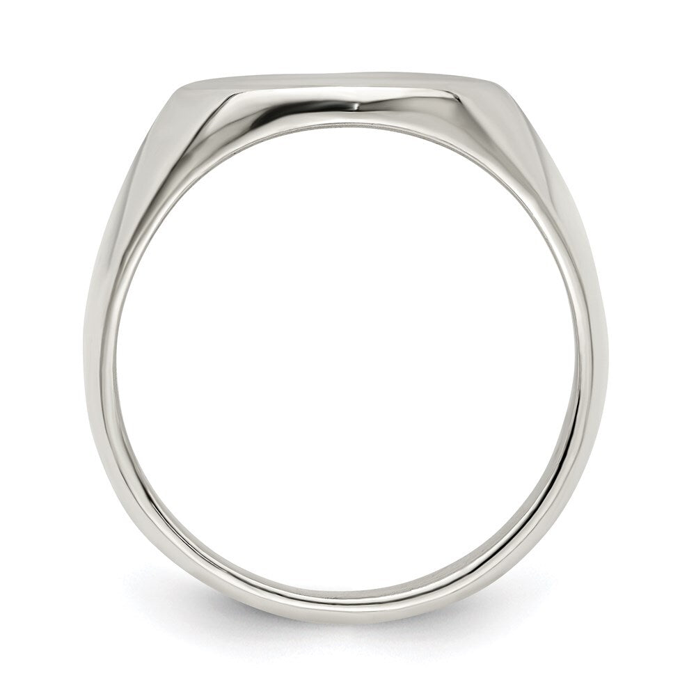 Sterling Silver Signet Ring Size 7