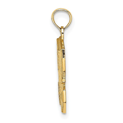 14k Yellow Gold COMPUTER WHIZ Charm