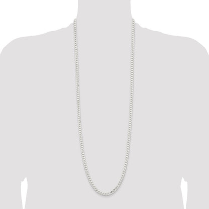 Sterling Silver 5.7mm Curb Chain