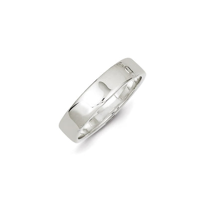 Sterling Silver 5mm Lightweight Flat Size 5 Band Ring