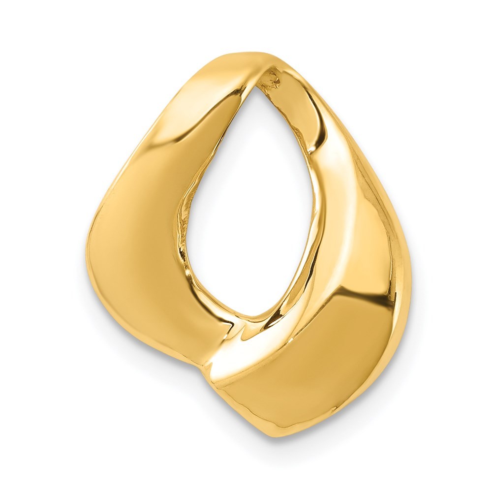 14k Yellow Gold Fits up to 6mm Regular/8mm Fancy Omega Slide