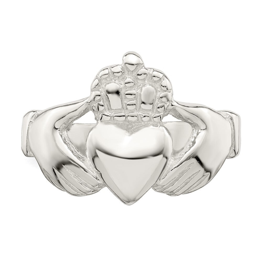 Sterling Silver Claddagh Ring Size 7