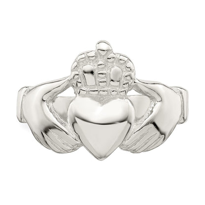 Sterling Silver Claddagh Ring Size 7