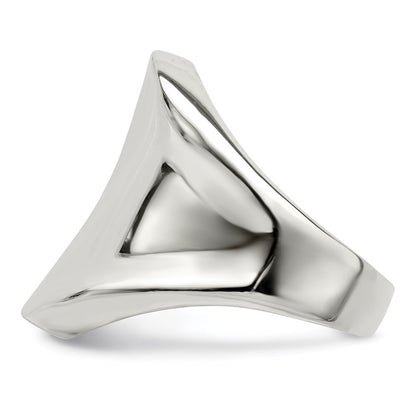 Sterling Silver Solid Ring Size 8