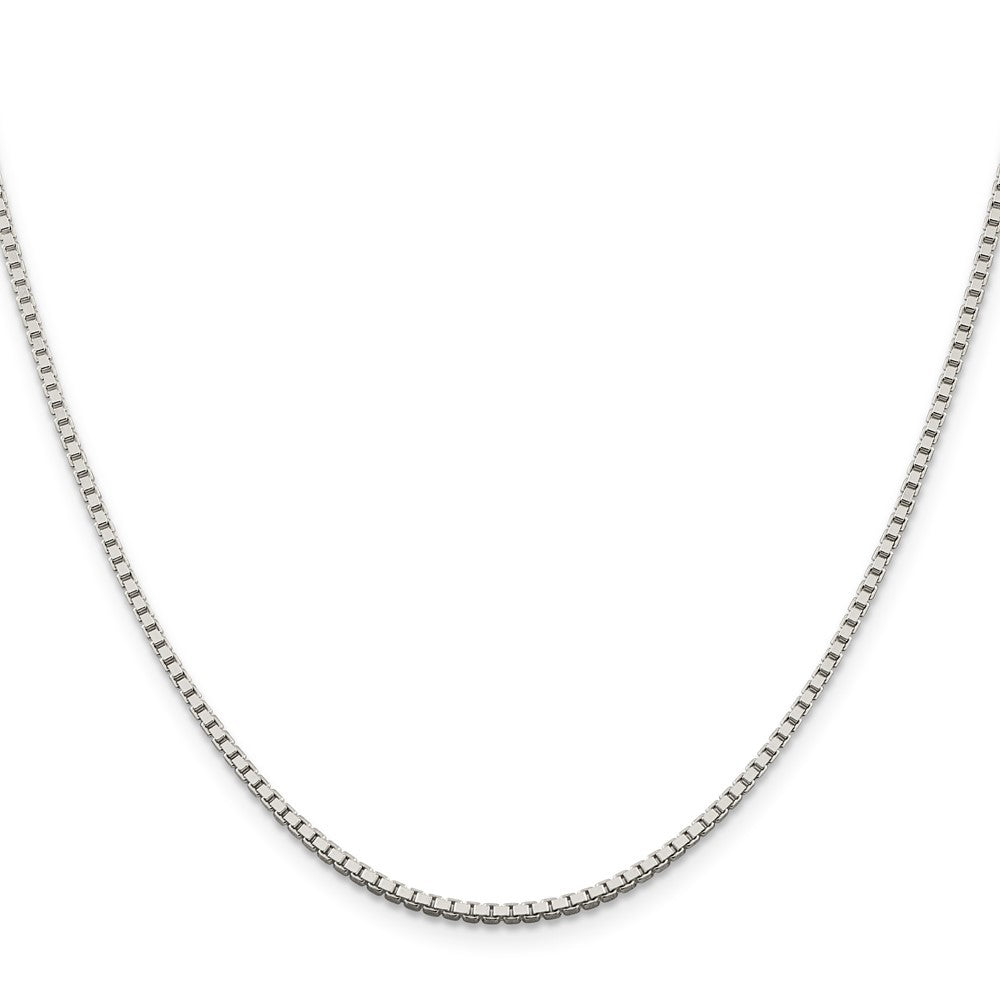 Sterling Silver 1.75mm Box Chain Necklace