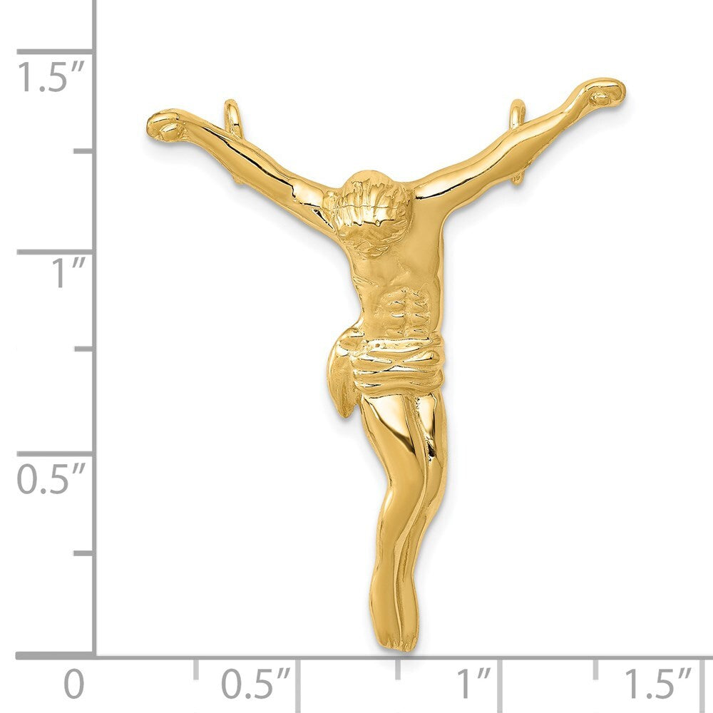 14k Yellow Gold Corpus Chain Slide
