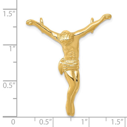 14k Yellow Gold Corpus Chain Slide