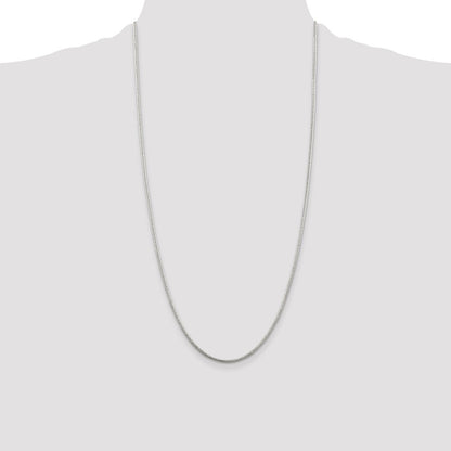 Sterling Silver 1.6mm Round Snake Chain