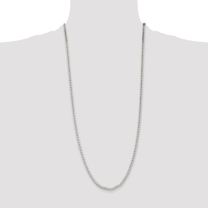 Sterling Silver 3mm Flat Anchor Chain