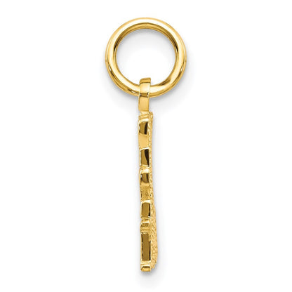 14k Yellow Gold Talking - LIVE LOVE LAUGH Charm