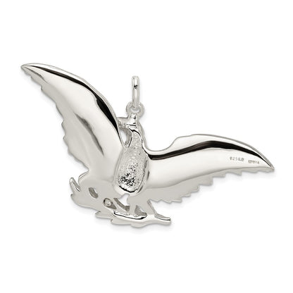 Sterling Silver Eagle Charm Holiday Gift for Women