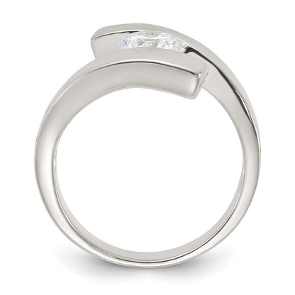 Sterling Silver CZ Ring Size 7