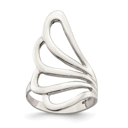 Sterling Silver Fancy Ring Size 6