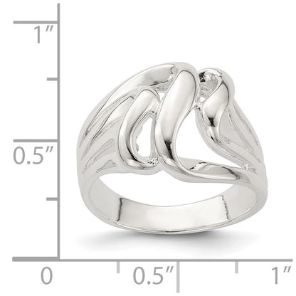 Sterling Silver Fancy Ring Size 7