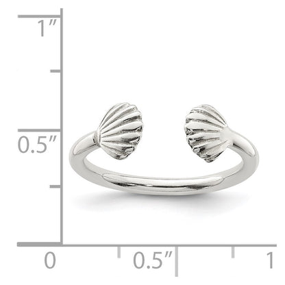 Sterling Silver Shell Ring