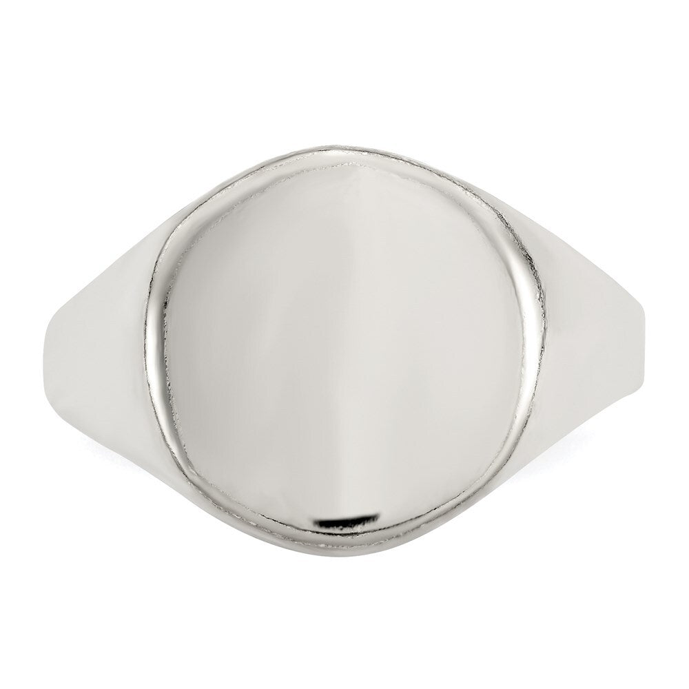 Sterling Silver Signet Ring Size 8