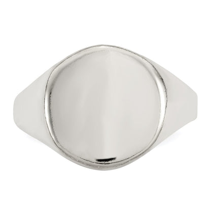 Sterling Silver Signet Ring Size 8