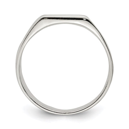 Sterling Silver Signet Ring Size 7
