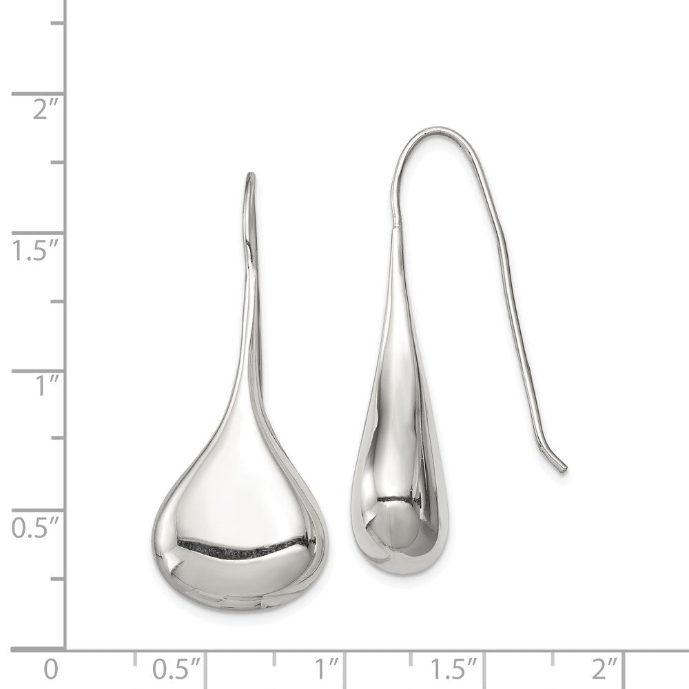 Sterling Silver French Wire Dangle Earrings