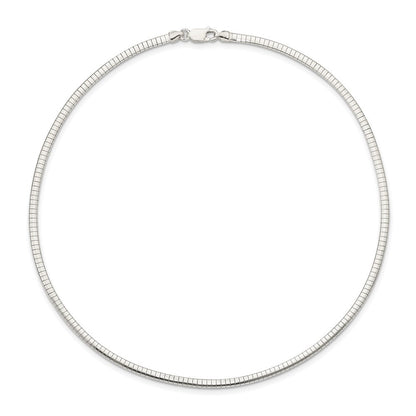 Sterling Silver 3mm Cubetto Necklace